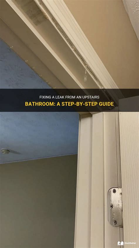 upstairs toilet leaking|Fixing A Leak From An Upstairs Bathroom: A Step